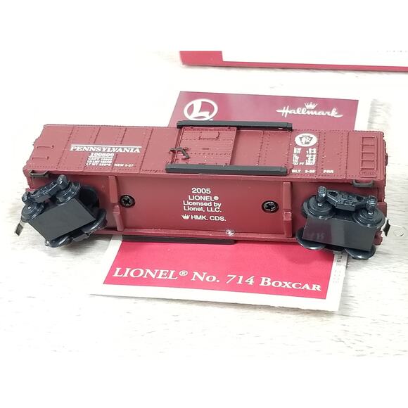 Hallmark Keepsake Lionel 714 Boxcar 2005 Blue Comet 400T 2002 Ornaments - Picture 6 of 13